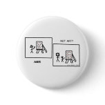 Art or Not Art? Pinback Button