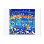Art Postcard: Pelican Roost, Banrock Station