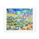Art Postcard: The Maze at Glendurgan Garden