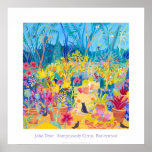 Art Poster: Alan Titchmarsh Barleywood Garden.