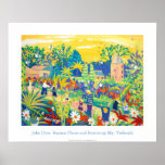 Art Poster: Banana, Buttercup Sky, Trelissick