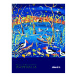Art Poster: Banrock Station Pelican Roost posters