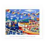 Art Poster: Beany Hats & Pleasure Boats, Falmouth posters