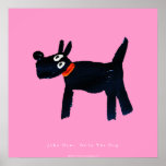 Art Poster: Bella The Scotty Dog