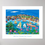 Art Poster: Campion Days, Cornwall by John Dyer