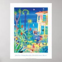 Art Poster: Chasing Butterflies, Clos du Peyronnet