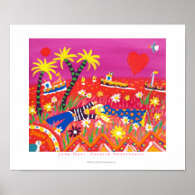 Art Poster: Cornish Sweethearts