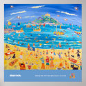 Art Poster: Eskimo Kids at St Michael's Mount posters