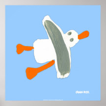 Art Poster: John Dyer Seagull