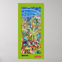 Art Poster: Lime Painter of Eden