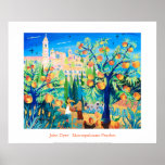 Art Poster: Montepulciano Peaches Italy