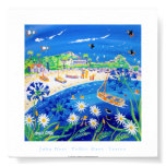 Art Poster: Puffin days, Tresco posters