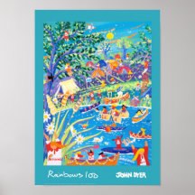 Art Poster: Rainbows 100 Years of Fun !