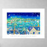 Art Poster: Sailing Beneath the Comet