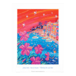 Art Poster: Saucy Sunset, Villefranche-sur-Mer posters