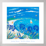 Art Poster: Scilly Blue View, Tresco