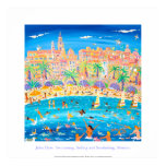 Art Poster: Swimming, Sailing & Snorkeling, Menton posters