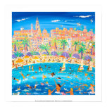 Art Poster: Swimming, Sailing & Snorkelling, Mento posters