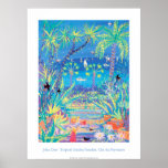 Art Poster: Tropical Garden Paradise, Côte d'Azur