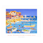 Art Poster: Whitewashed Buildings, Calella, Spain posters