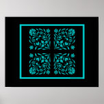 Art Poster with original ornamental design