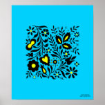 Art Poster with original ornamental design