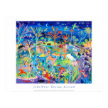 Art Poster: Zooing Around. Newquay Zoo. Darwin 200 posters