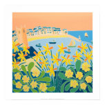 Art Print: A Burst of Daffodils, St Ives