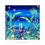 Art Print: Banana Plant Love posters