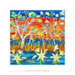 Art Print: Bathing Baby Red Gums, Banrock Station posters