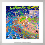 Art Print: Blue Skies and Blazing Stars, Banrock