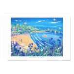 Art Print: Bluebells at Swanpool, Cornwall posters