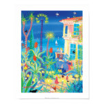 Art Print: Chasing Butterflies, Clos du Peyronnet posters