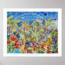 Art Print: Garden of Eden, The Eden project