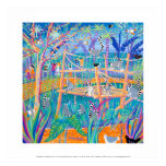 Art Print: Huggable Loveable Lemurs