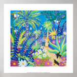 Art Print: Love under the Palms Abbey Garden