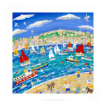 Art Print: Mad Dogs and Cornishmen, Falmouth