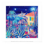 Art Print: Moonlit Serenade, Clos du Peyronnet posters