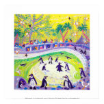 Art Print: Peckish Penguins posters