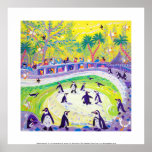 Art Print: Peckish Penguins