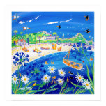 Art Print: Puffin days, Tresco. By John Dyer