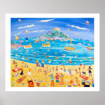 Art Print: St Michael's Mount. Large Canvas Print