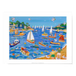 Art Print: Sunday Sailing, Fowey, Cornwall posters