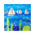 Art Print: Tuiga, Monaco Classic Week