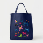 Art Shopper Bag: Crazy Cornish Dogs