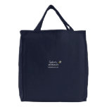 Art Shopper Bag: Embroidered Galerie Monaco embroidered bags