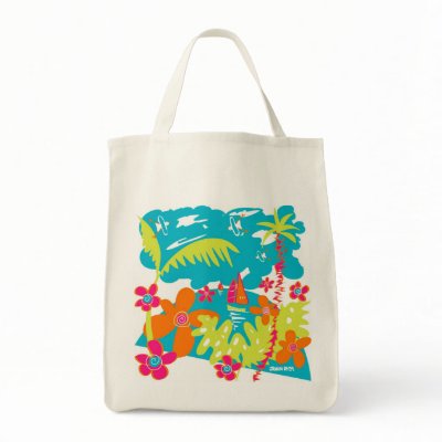 Art Shopping Bag: Organic Tropical Cornwall by johndyergallery