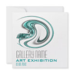 Art show gallery exhibition opening CUSTOMIZE Custom Invitation