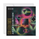Art show gallery exhibition opening CUSTOMIZE Custom Invitations