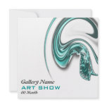 Art show jewelery opening launch CUSTOMIZE Custom Invitation